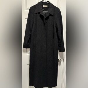 Vintage Calvin Klein wool trench coat